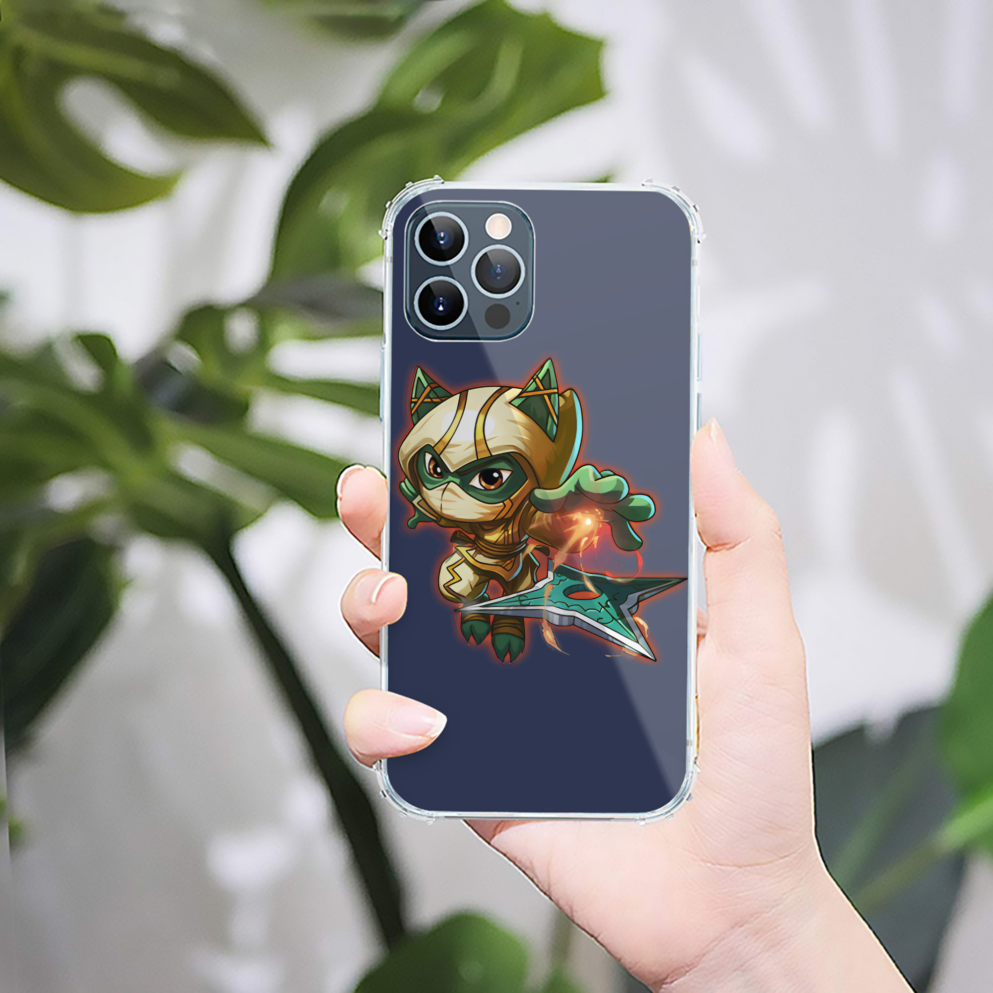 （画像用） リーグ・オブ・レジェンド League of Legends LOL 【iPhone 12シリーズ対応】透明スマホケース（クリアソフトケース）